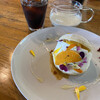 カフェアンドレスト　ハートン・ツリー - 料理写真:清見オレンジとアイスコーヒーに、2人分のミルク添え