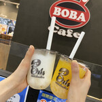 ボバ カフェ - 紙ストローは… … …苦手（泣）
