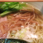 麺たつ - 塩のアップ