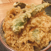 天婦羅 みやしろ - エビカキアゲ丼