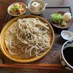 そば処くらみつ - 二種盛り