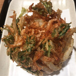 さかい庵 - サックサクで凄く美味しい桜海老と野菜のかき揚げ