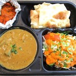 マイカレーハウス - Ｂ弁当(野菜カレー)