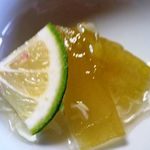 星月庵 - 甘み・・冬瓜だったかな。違ったらゴメンナサイ。 
