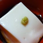 星月庵 - 胡麻豆腐・・絶品ですね。ご住職自ら一時間かけて胡麻をするという手間のかかった品です。