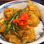 Momoyama tei - 温玉ぶっかけ小冷250円 鶏玉丼430円