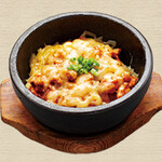 Cheese Dakgalbi Stone-grilled Bibimbap