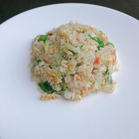 中国菜 老四川 飄香 銀座三越店 - タラバ蟹とレタスの炒飯