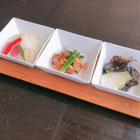 中国菜 老四川 飄香 銀座三越店 - 前菜3種盛り