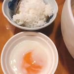 Sakura - 冷飯と温玉♪