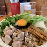 中華蕎麦 春馬 - 冷やしまぜそば750円