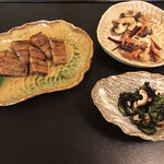 大和 - 木曽三川うなぎランチ:かば焼・地の野菜料理２品