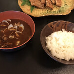 大和 - 木曽三川うなぎランチ:赤出汁・白ごはん