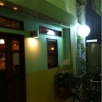 店の前の自転車がいいね