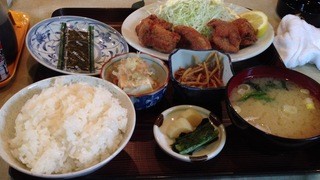 イル・シャンテ - 唐揚げ定食（￥750）