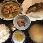 郷土料理 こふじ - 焼魚定食 まとうだい(870円)