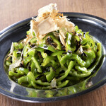 平澤精肉店 - ピーマンの塩昆布和え