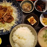 夢や - 日替り定食(和牛焼肉)