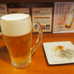 島正 - 生ビール
