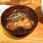 つず久 - キンキのスープ