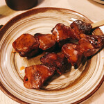 千亀 - 名古屋コーチン肝。これが普通に食べられる時点ですごい