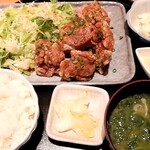 Akashi - 鶏の唐揚げ香酢和え定食