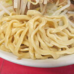 ラーメン二郎 - 麺
