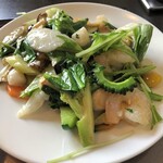 中華工房おかげさま - 海鮮炒め定食