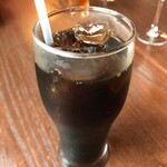 ザ モンキーチューズキッチン - 追加ドリンクのアイスコーヒ