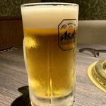 焼肉 なかむら - 生ビール(大) 1,078円