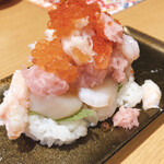スシロー - マウンテン　シャリペシャンコにしないと倒れるのかも