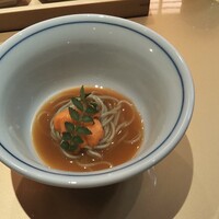 天麩羅 安藤 - うにそうめん