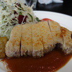 Restaurant L'Etroit - 国産豚ロースのしろかつ(1800円)