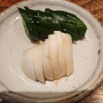 鳥茂 - 自家製 ぬか漬け。