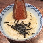 鳥茂 - にゅうめん。