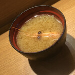 板前寿司  - セットのお味噌汁