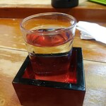 酒盗処 - 鮎正宗を一口頂いたところ