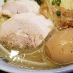 塩そば専門店 桑ばら - 背黒とイリコの冷やし塩そば