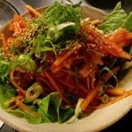 京橋 松蘭 - イカフェサラダ