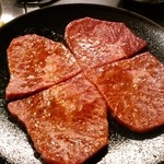 京橋 松蘭 - ミスジ・タレ