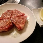 京橋 松蘭 - ？？　忘れた～・塩（レモン添え）　