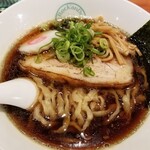 麺屋 六感堂 - THE RAMEN 鯵煮干中華そば イケ梟 温麺