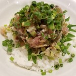 麺屋 六感堂 - 鯵なめろう丼