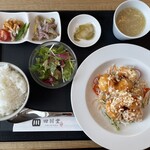 中華料理の四川堂 - 週替わりランチセット・１２００円