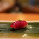 日本料理 たかむら - 赤身漬け：男鹿産本鮪