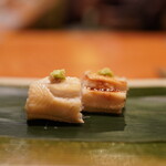 日本料理 たかむら - 穴子：煮詰めと塩で