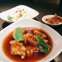 廣東料理 民生 ヒルトンプラザウエスト店 - 酢豚