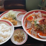 マグマ食堂 - マグマラーメンセット♪