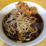 一〇そば - この濃いお汁が好き