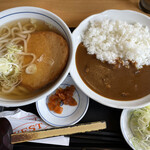 うどん ウエスト - うどんのカレーセット
トッピング丸天